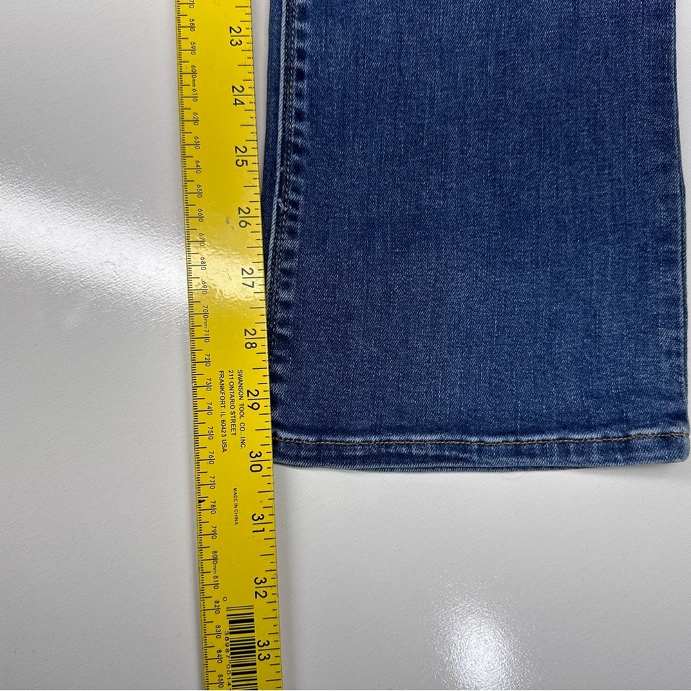 Hudson Jeans Beth Baby Boot Womens Size 29 Mid-Rise Medium Wash Back Flap Pocket - Picture 7 of 8